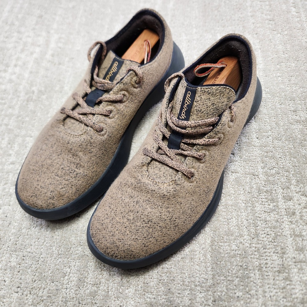 Allbirds Wool Runner 2 Mens 13 Brown Marl Low Top Sneakers A10993M130-0624HL‎